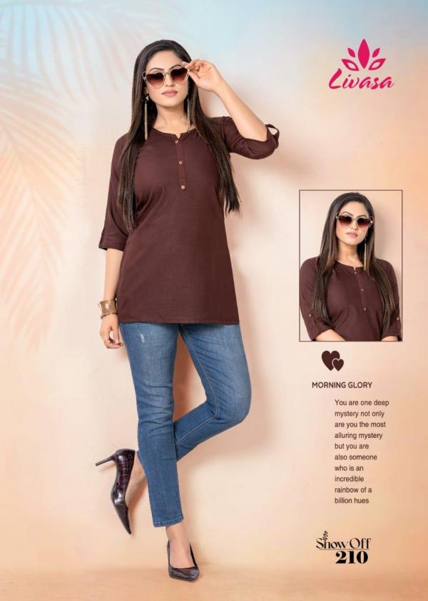 Livasa Show Off Vol 2 Rayon Exclusive Designer Kurti Collection